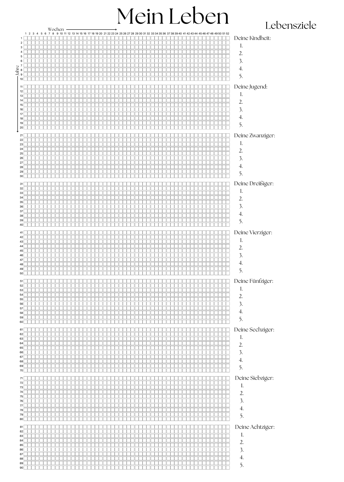 Lebenskalender